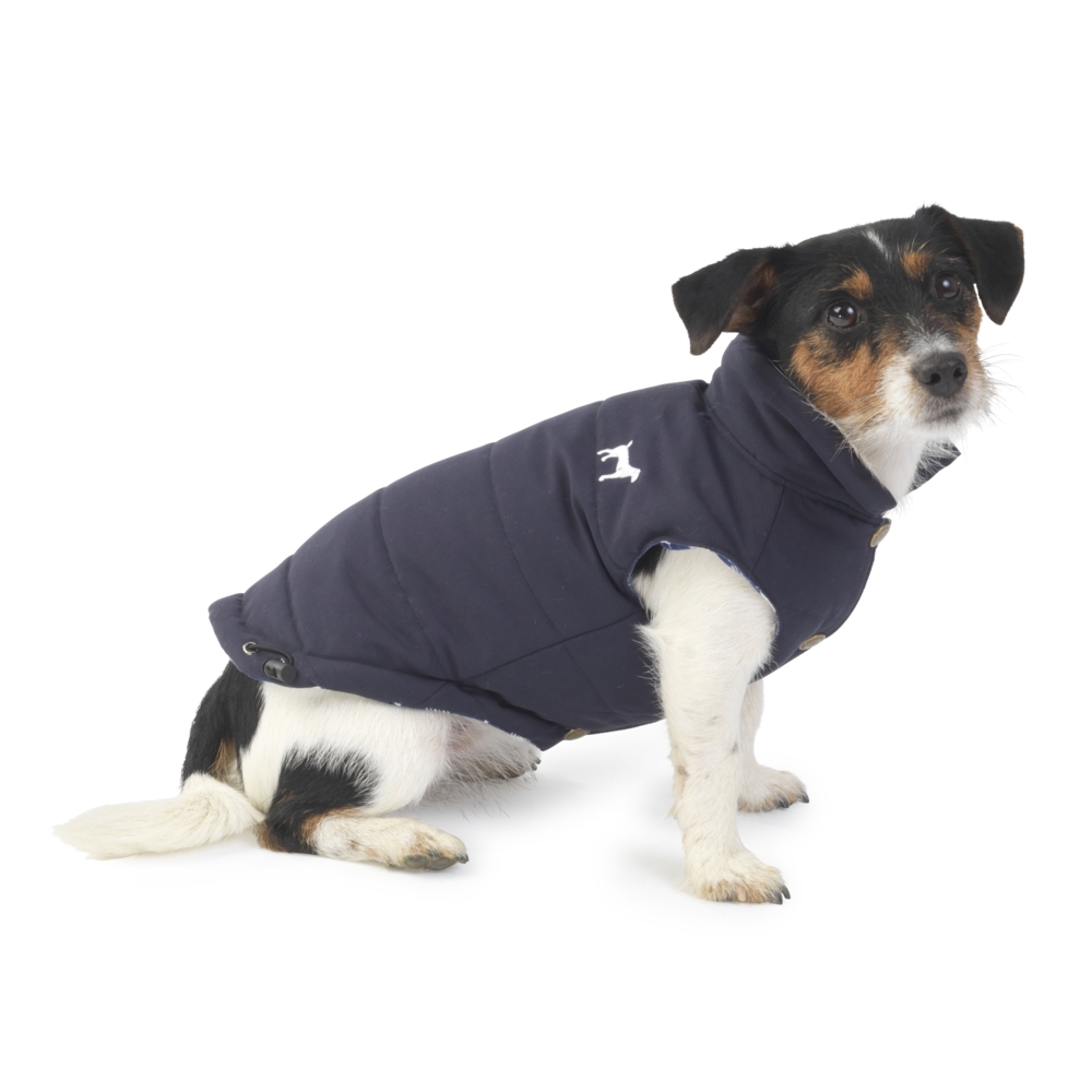 Hop Navy Fleece Lined Gilet Medium Gift