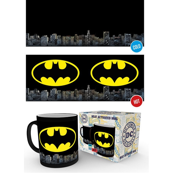 Batman Heat Change Mug Logo Gift