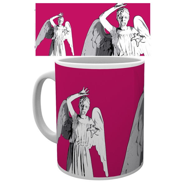 Doctor Who Boxed Mug Weeping Angel Pop Art Gift
