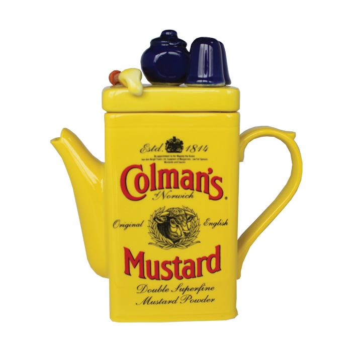 Teapot Mustard Medium Gift