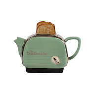 Teapot Toaster Green Medium Gift
