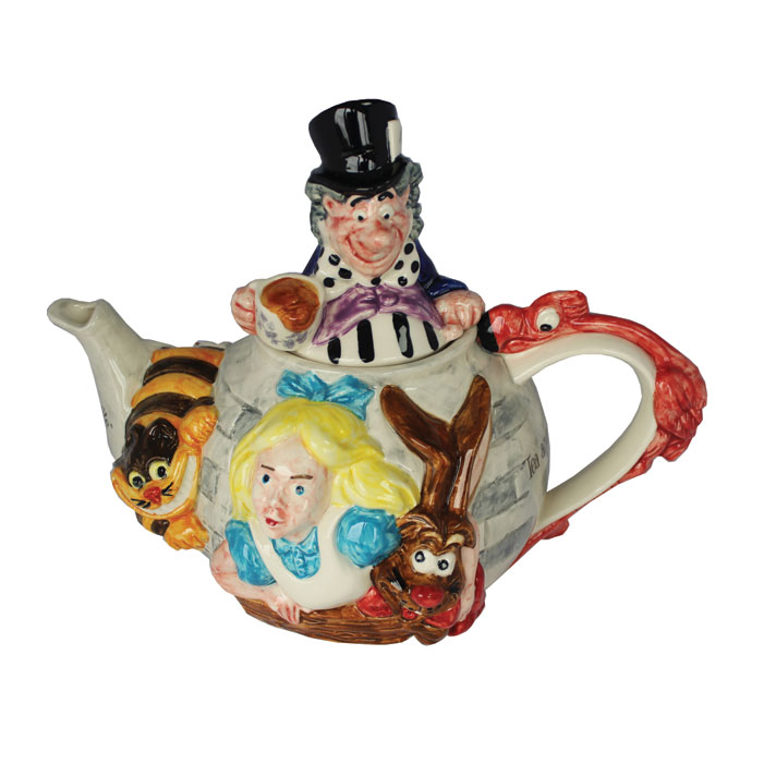 Teapot Large Ltd Edition Alice Curiouser Gift
