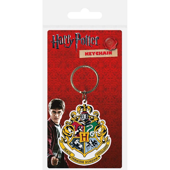 Harry Potter Keyring Hogwarts Crest Gift
