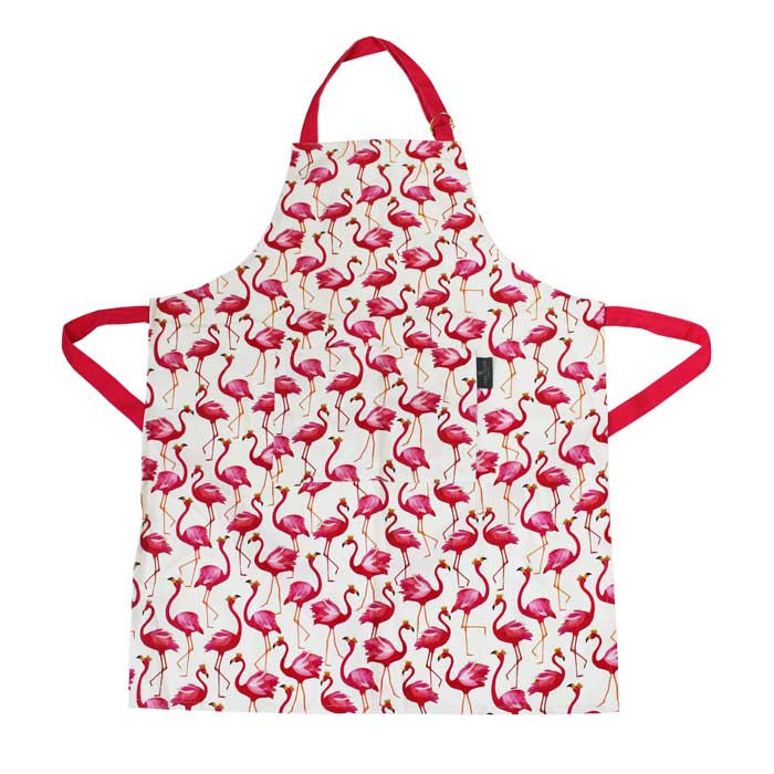 Sara Miller Apron Flamingo Repeat Gift