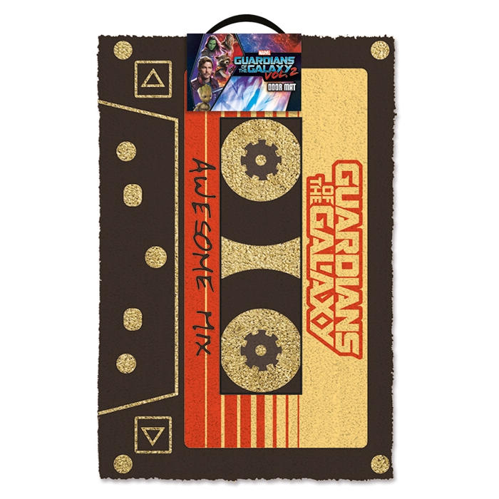 Marvel Doormat Guardians Of The Galaxy Awesome Mix Gift