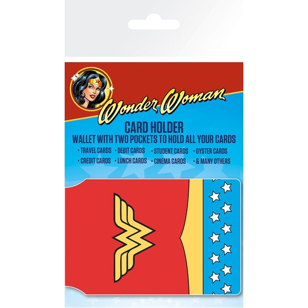 Wonder Woman Card Holder Costume Gift