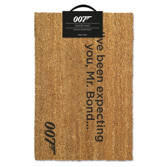 James Bond Doormat Ive Been Expecting You Gift
