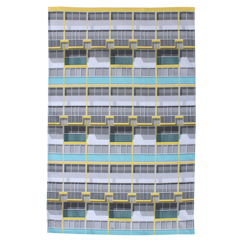 Oscar Francis Tea Towel Walthamstow Art Gift