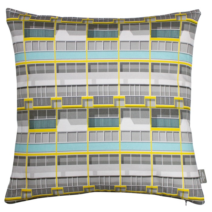 Oscar Francis Cushion Cover Walthamstow Art Gift