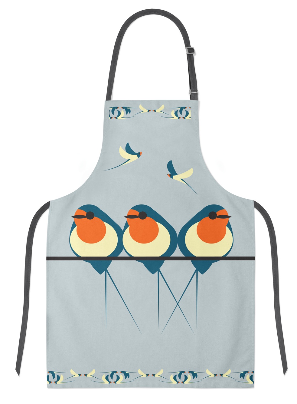 I Like Birds Apron Swallow Gift