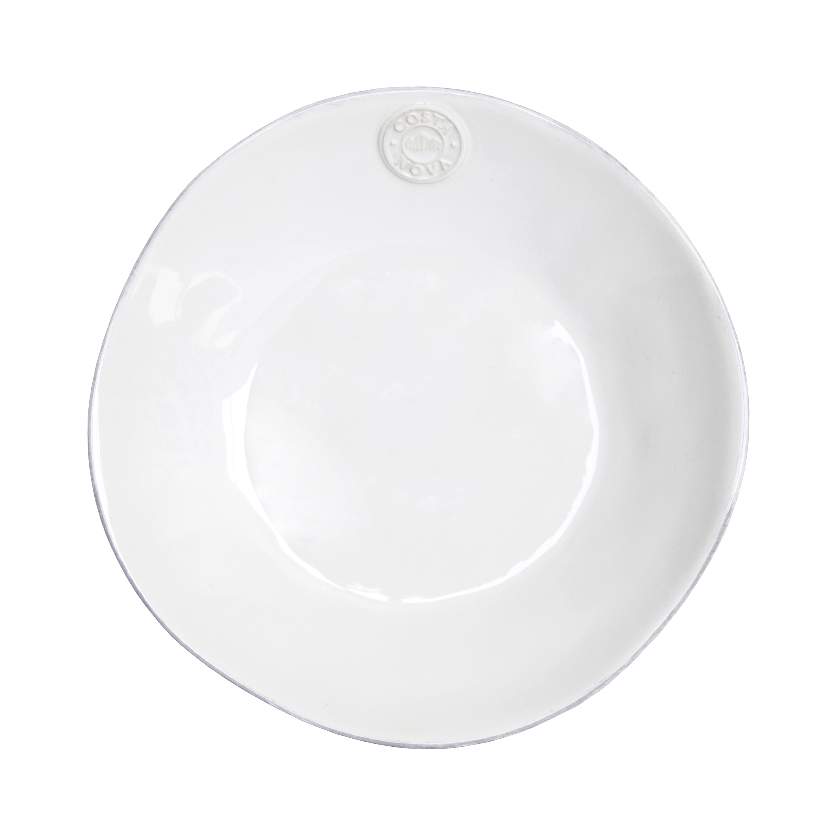 Nova White Soup/pasta Plate 25cm Gift