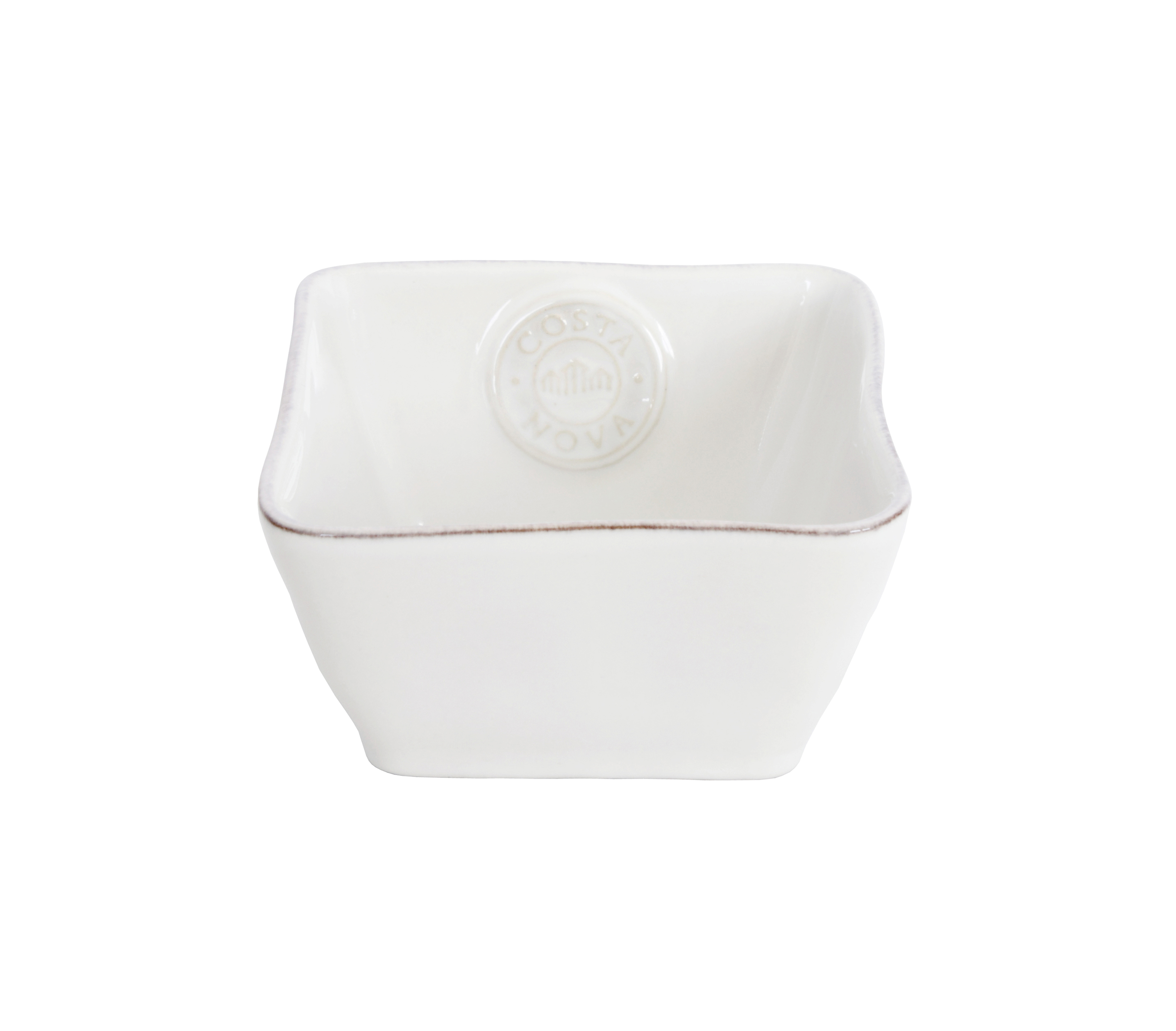 Nova White Square Bowl/ramekin 12cm Gift