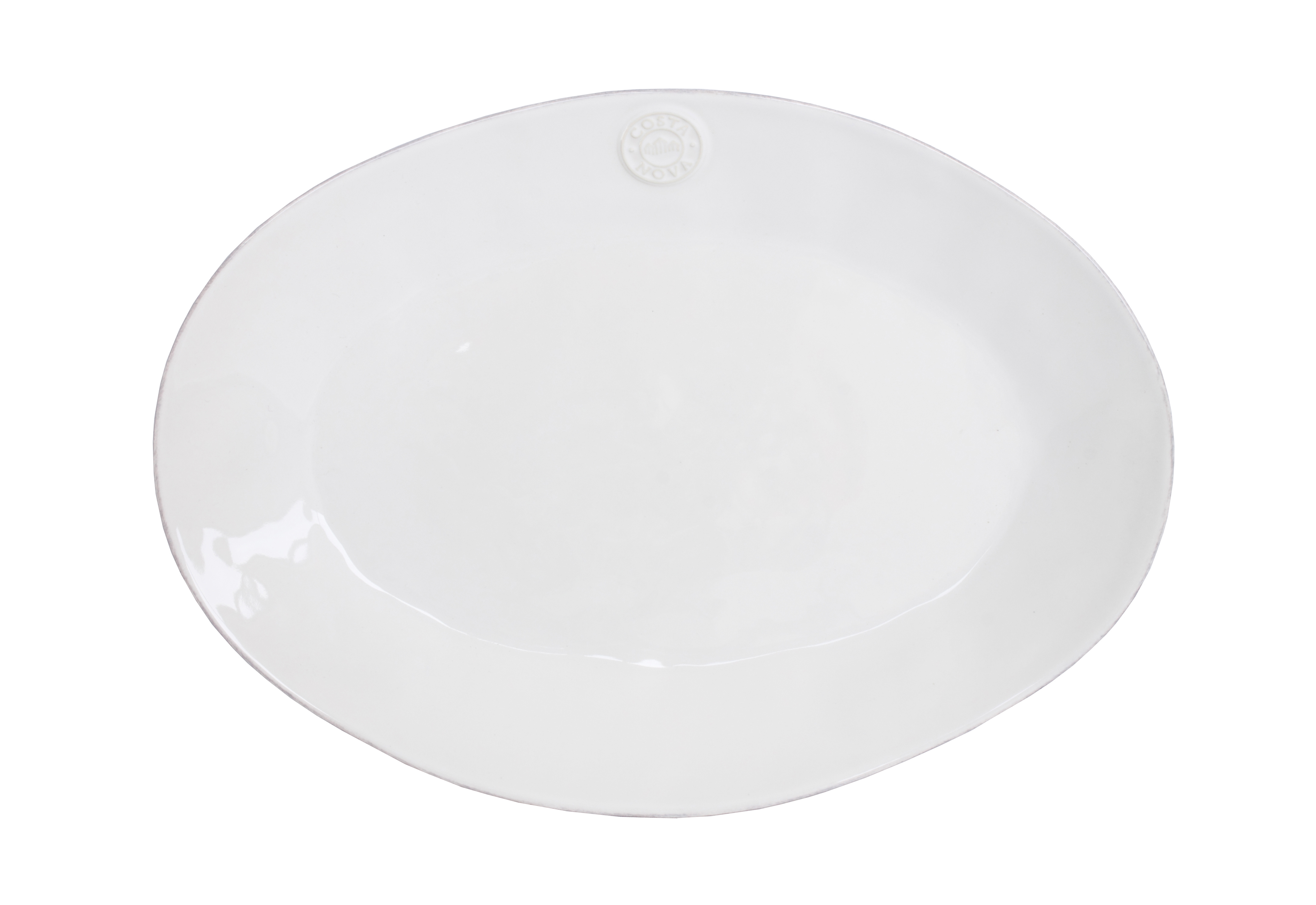 Nova White Oval Platter Medium 30 Cm Gift