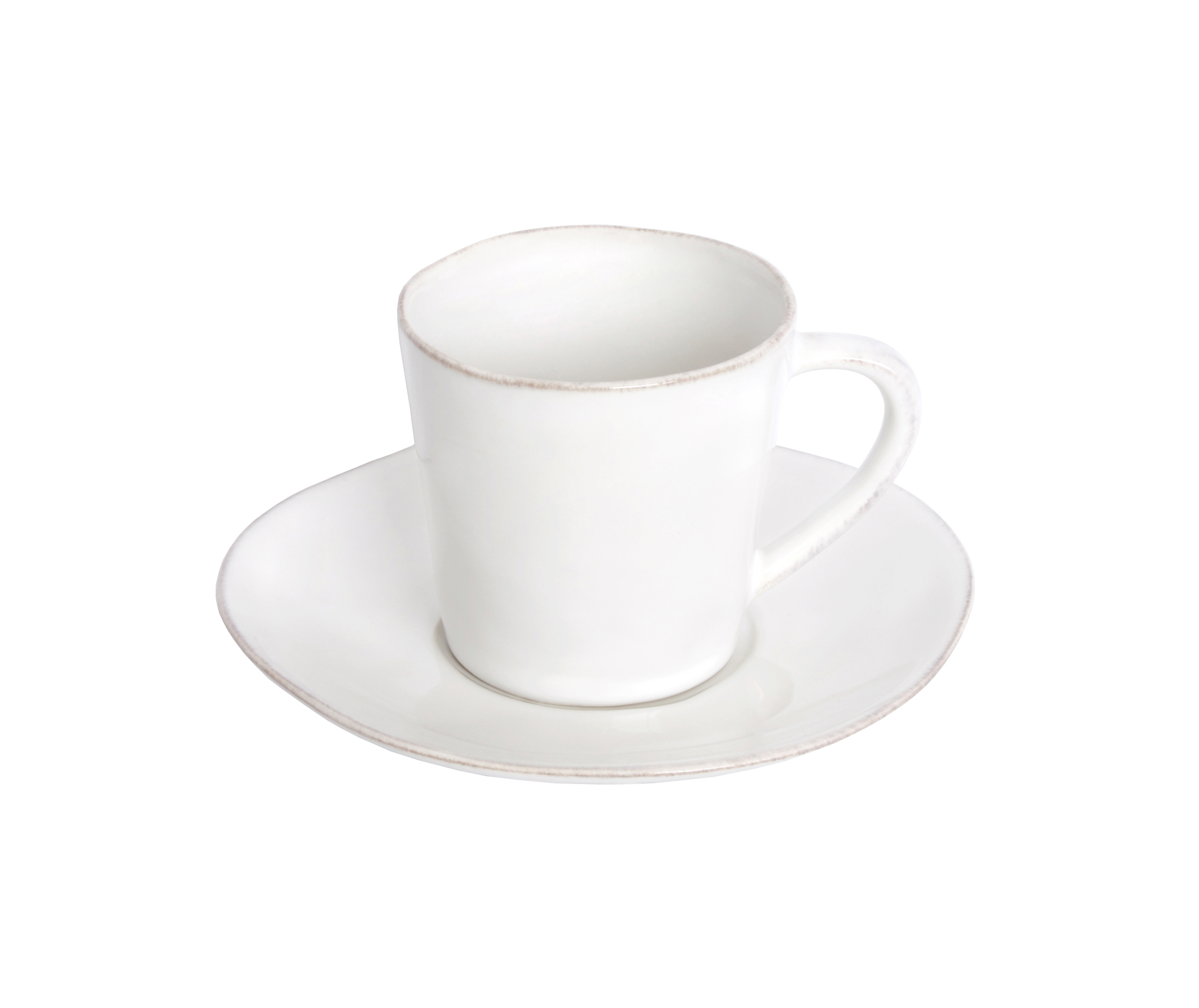 Nova White Tea Cup & Saucer 0.19l Gift
