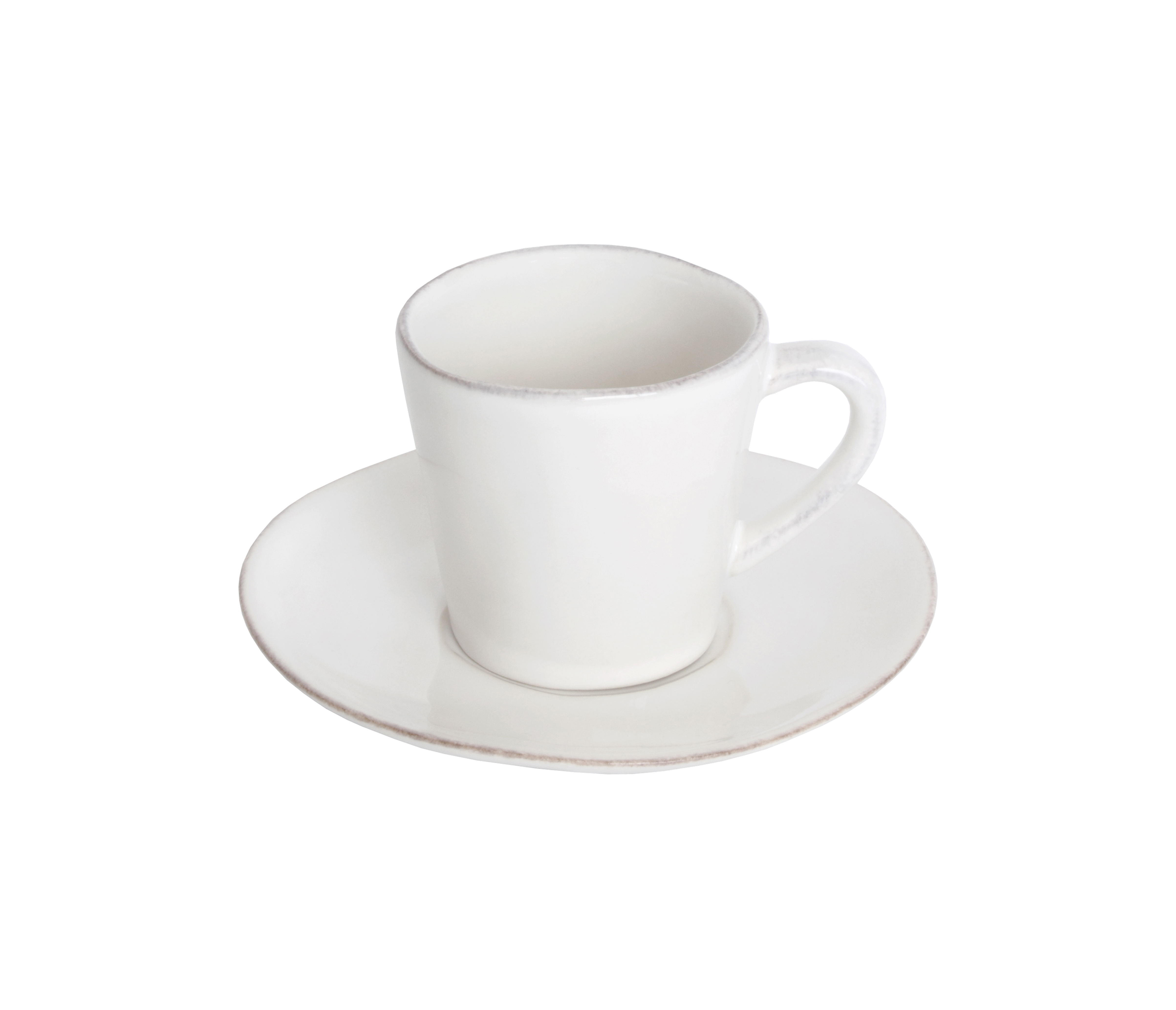 Nova White Coffee Cup & Saucer 0.07l Gift