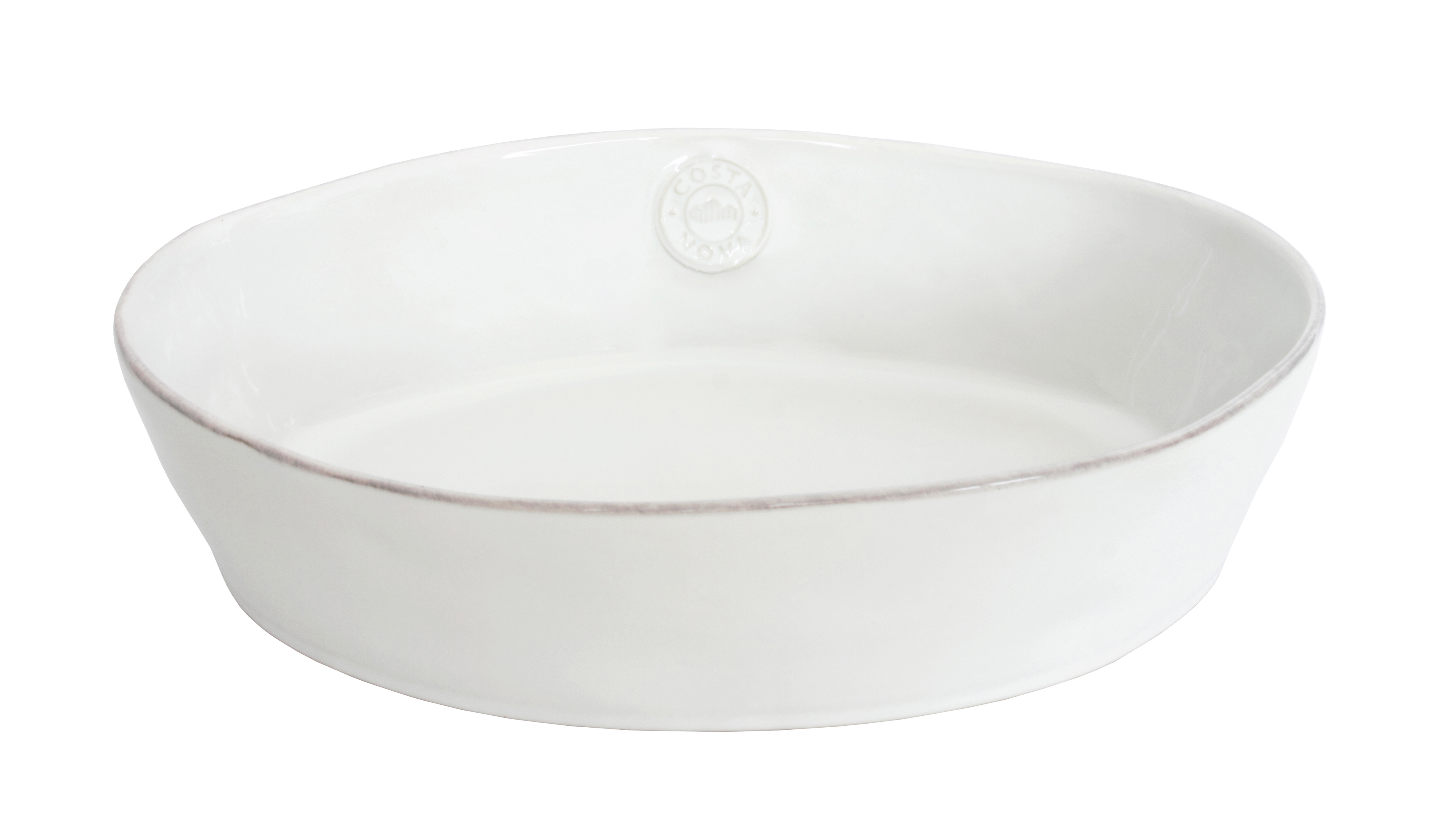 Nova White Oval Baker 30cm Gift