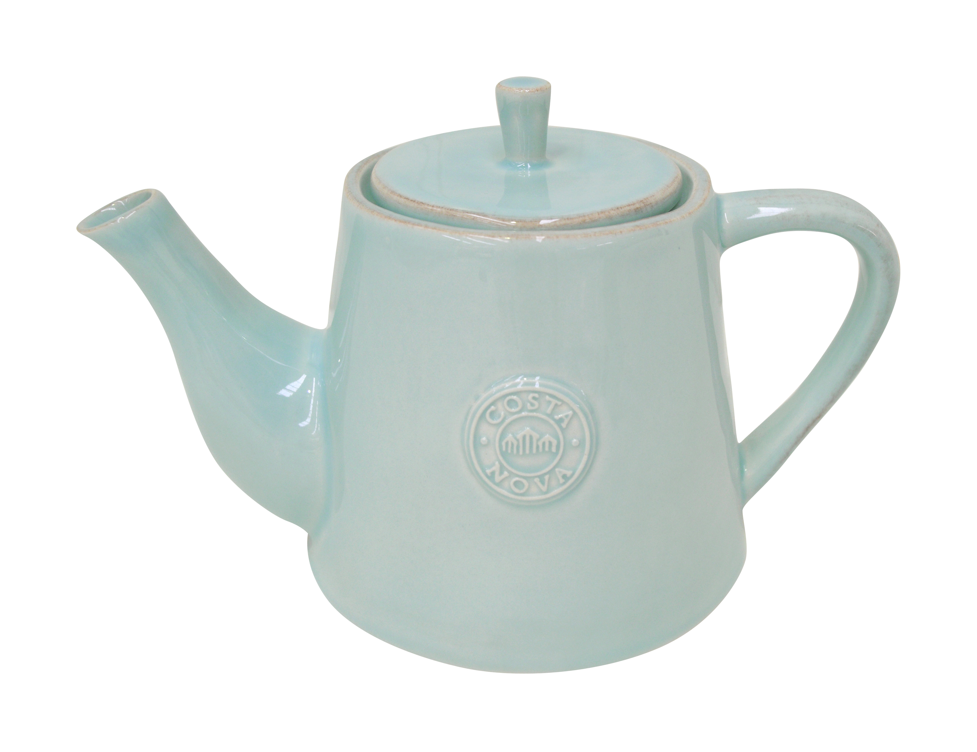 Nova Turquoise Tea Pot Large 1.08l Gift