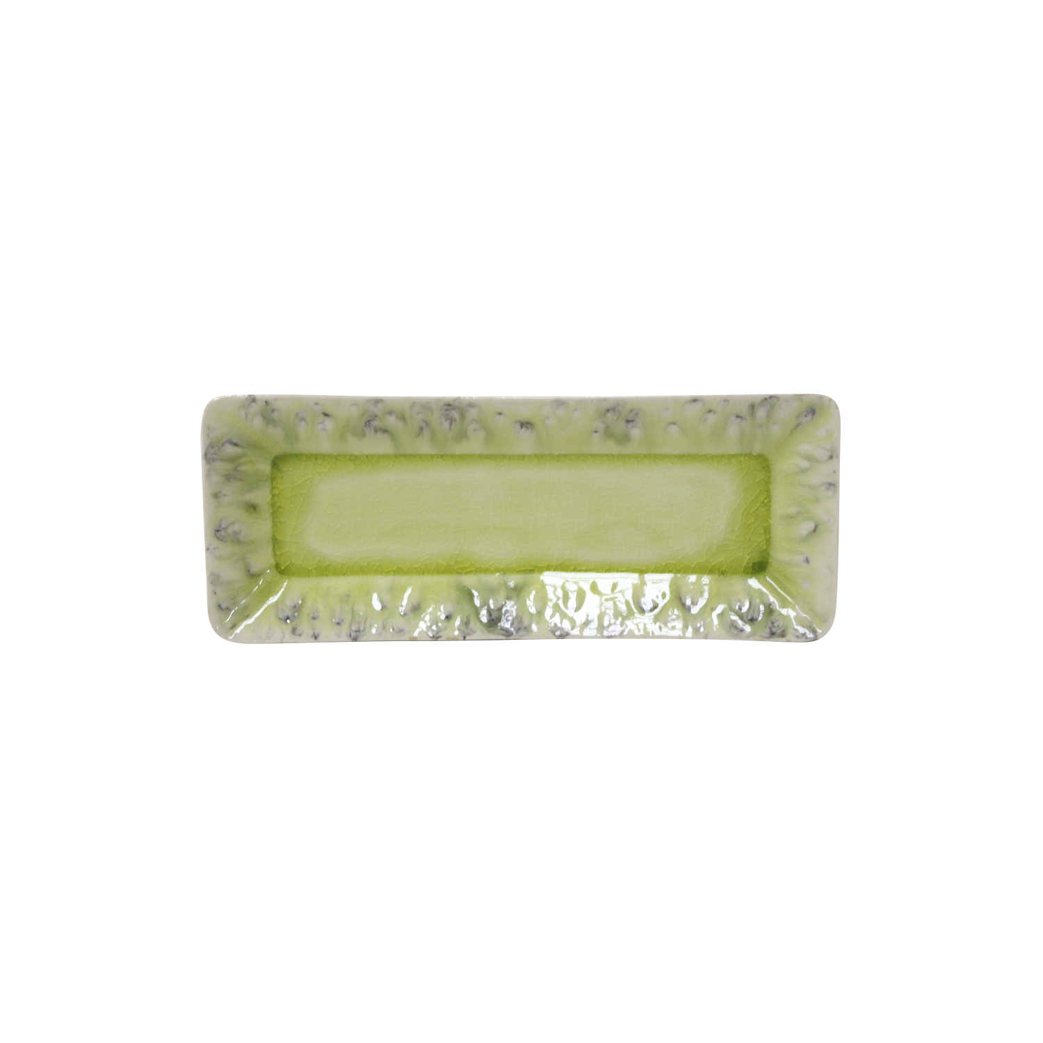 Madeira Lemon Green Rect Tray Medium 27cm Gift