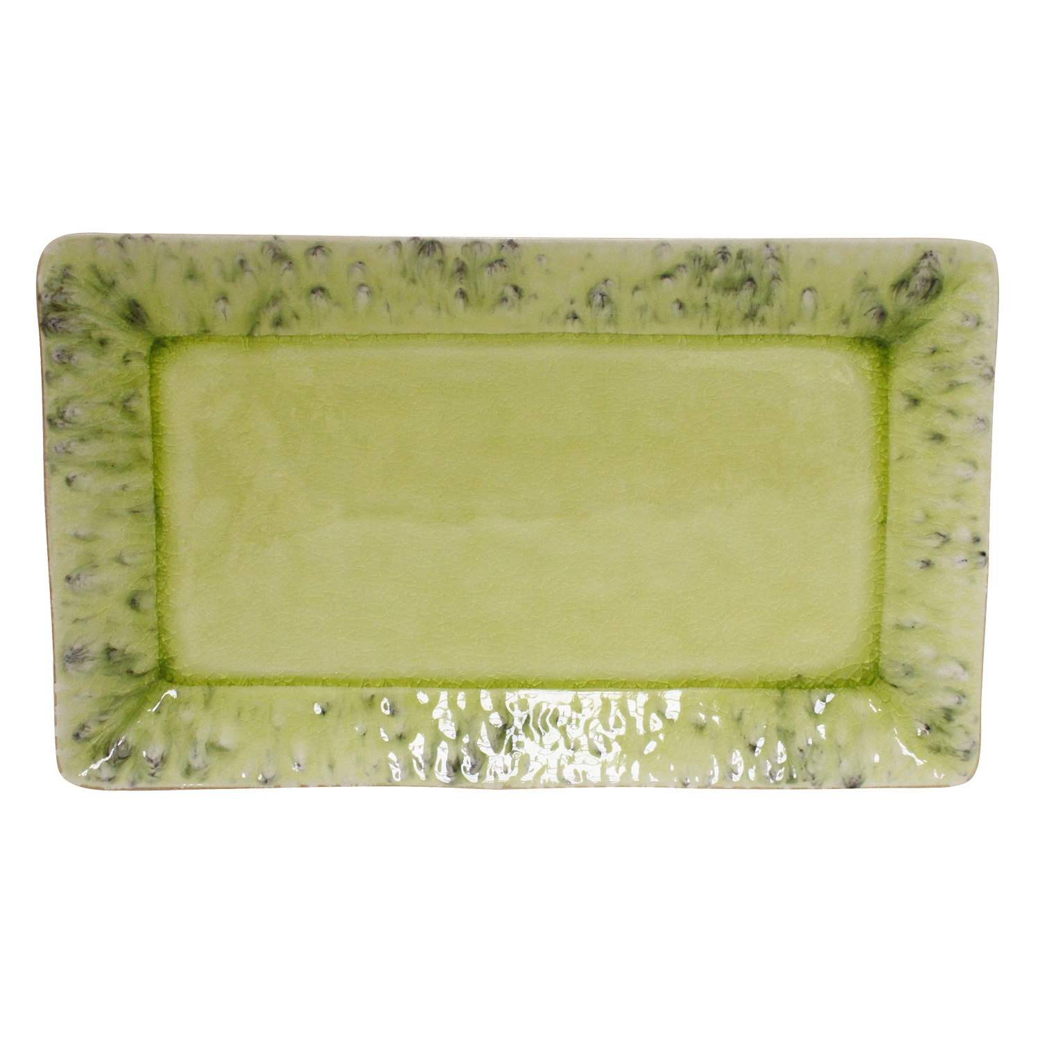 Madeira Lemon Green Rect Tray Extra Large 40cm Gift