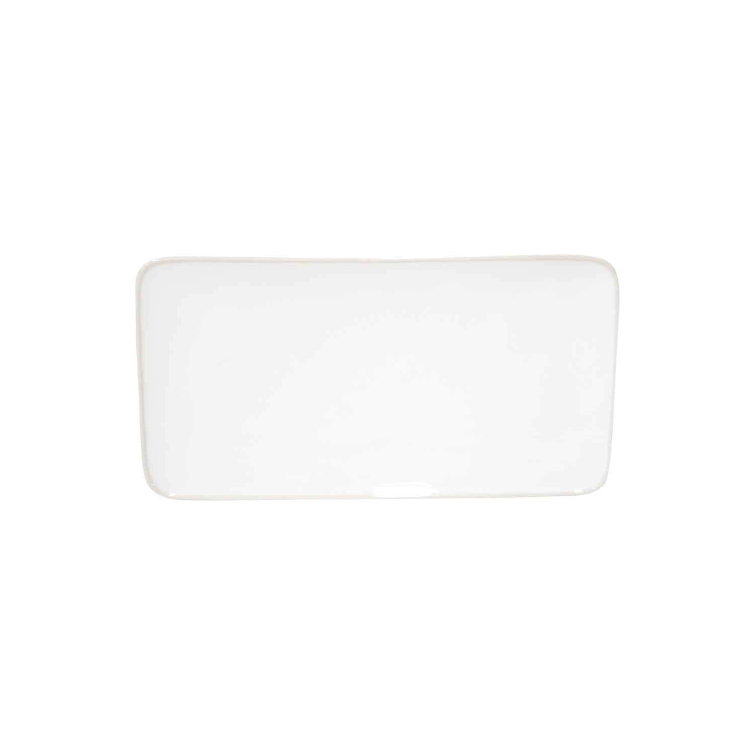 Beja White/cream Rect Tray Medium 29cm Gift