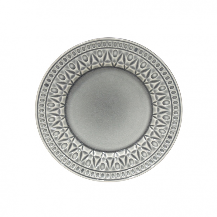 Cristal Grey Salad Plate 22cm Gift