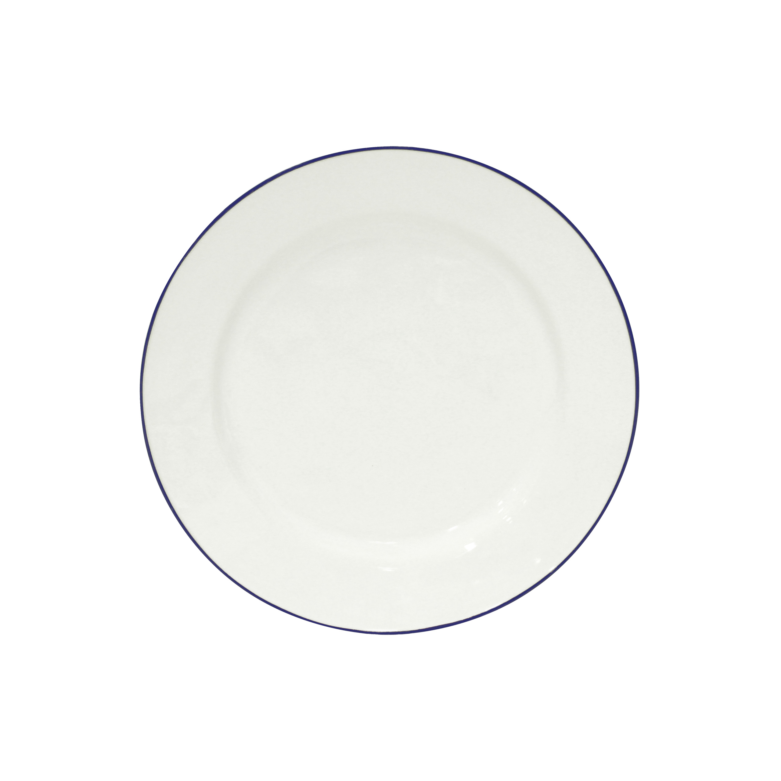 Beja White/blue Dinner Plate 28cm Gift