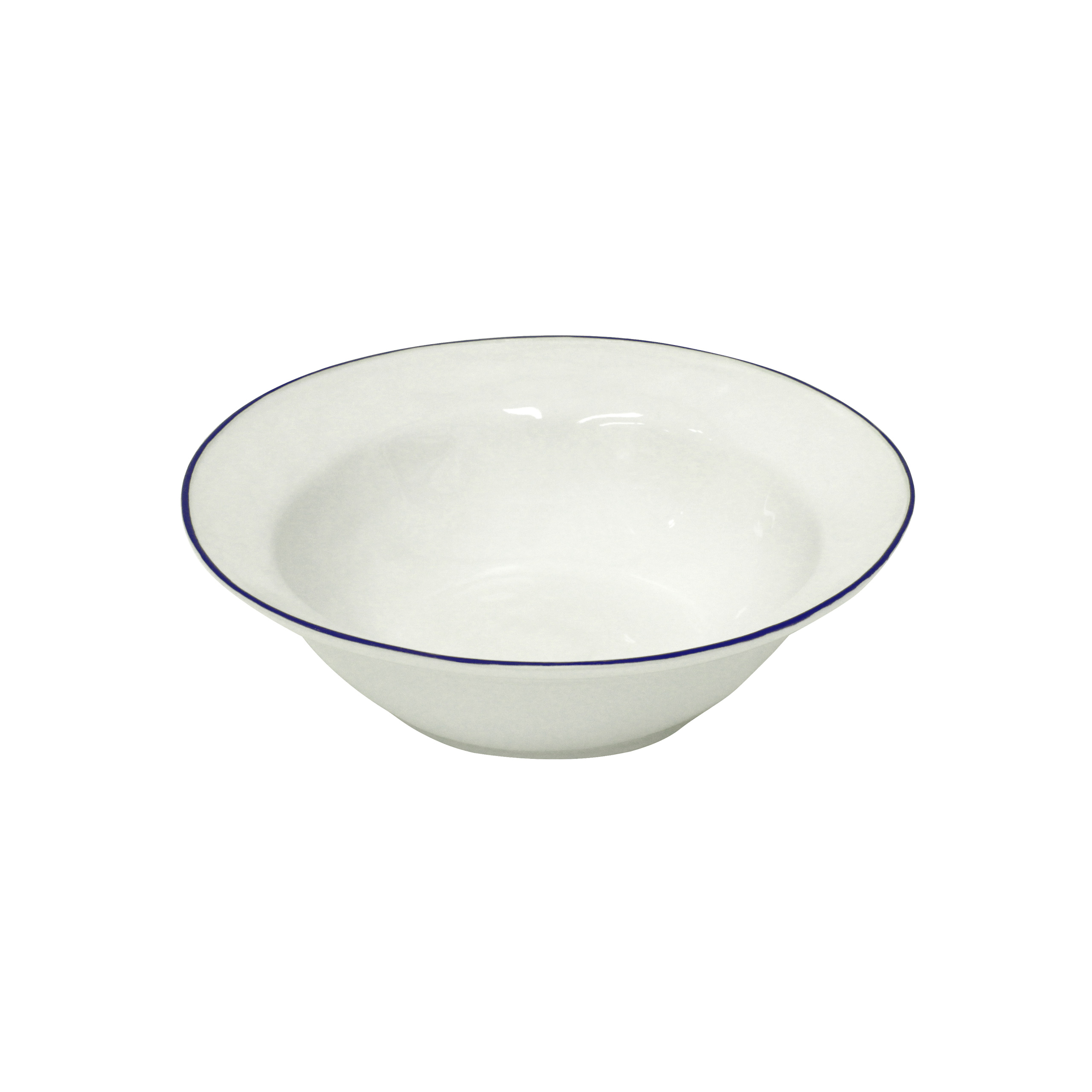 Beja White/blue Serving Bowl 30cm Gift