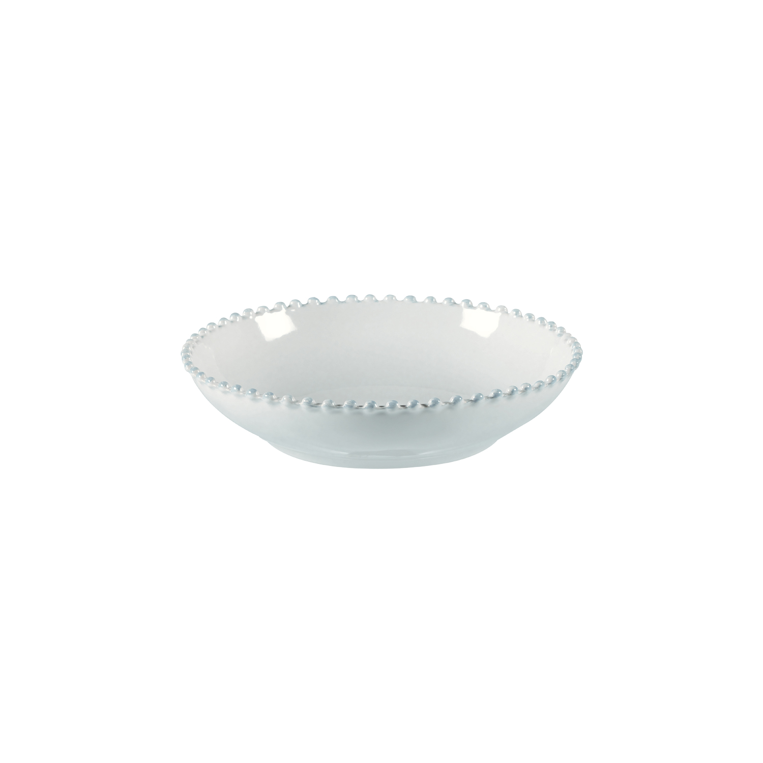 Pearl White Pasta Bowl/plate 23cm Gift