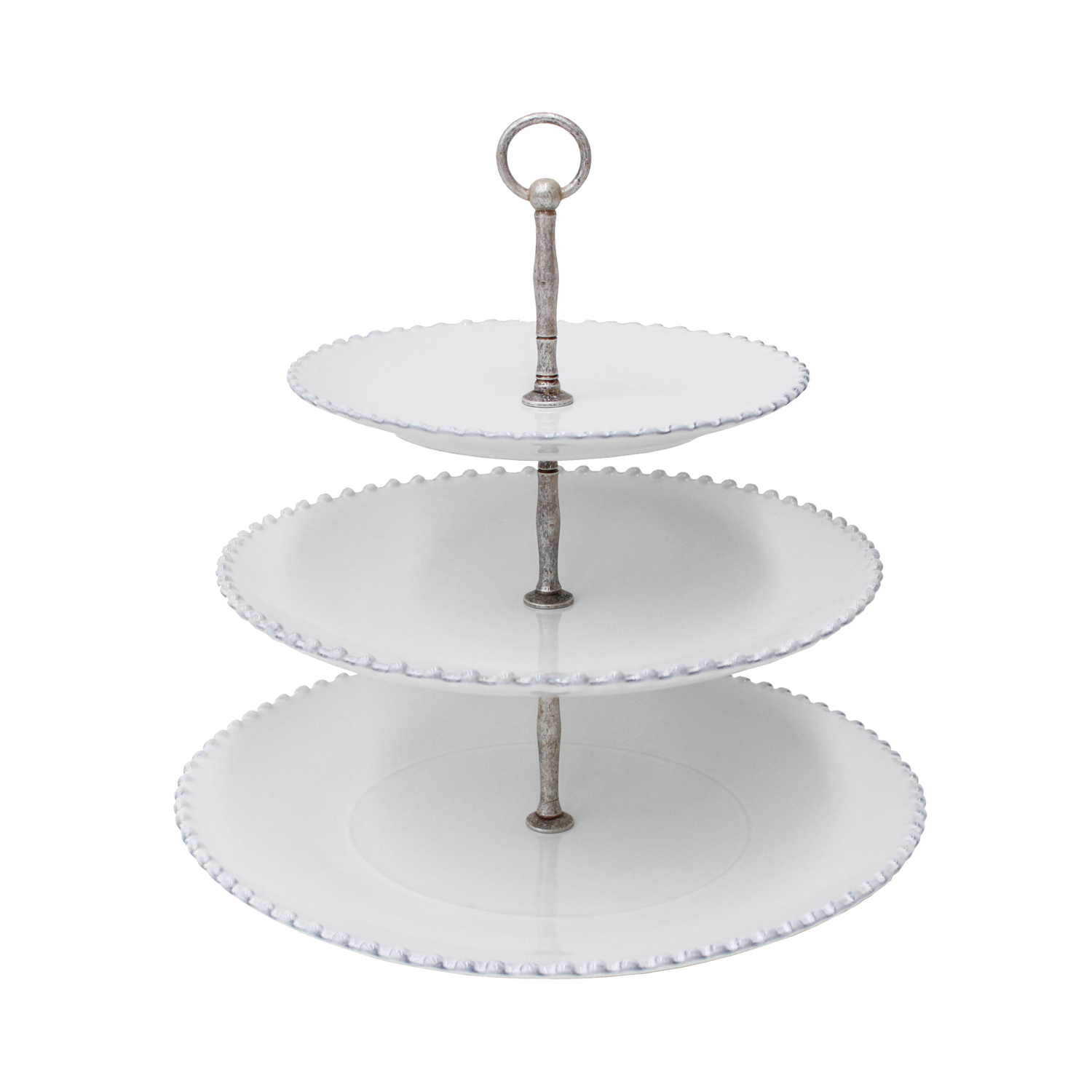 Pearl White Centerpiece Cakestand 34.3cm Gift