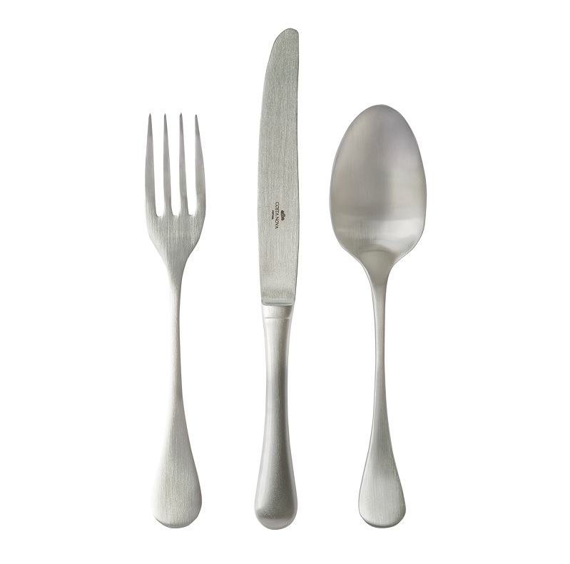 Antigo Brushed Flatware Set 24 Piece Gift