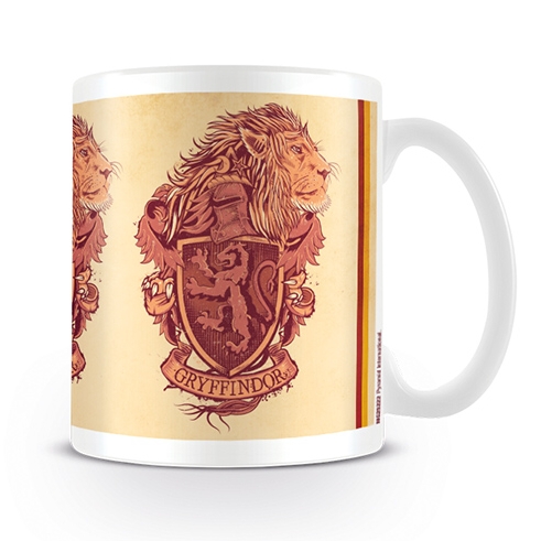 Harry Potter Boxed Mug Gryffindor Lion Crest Gift