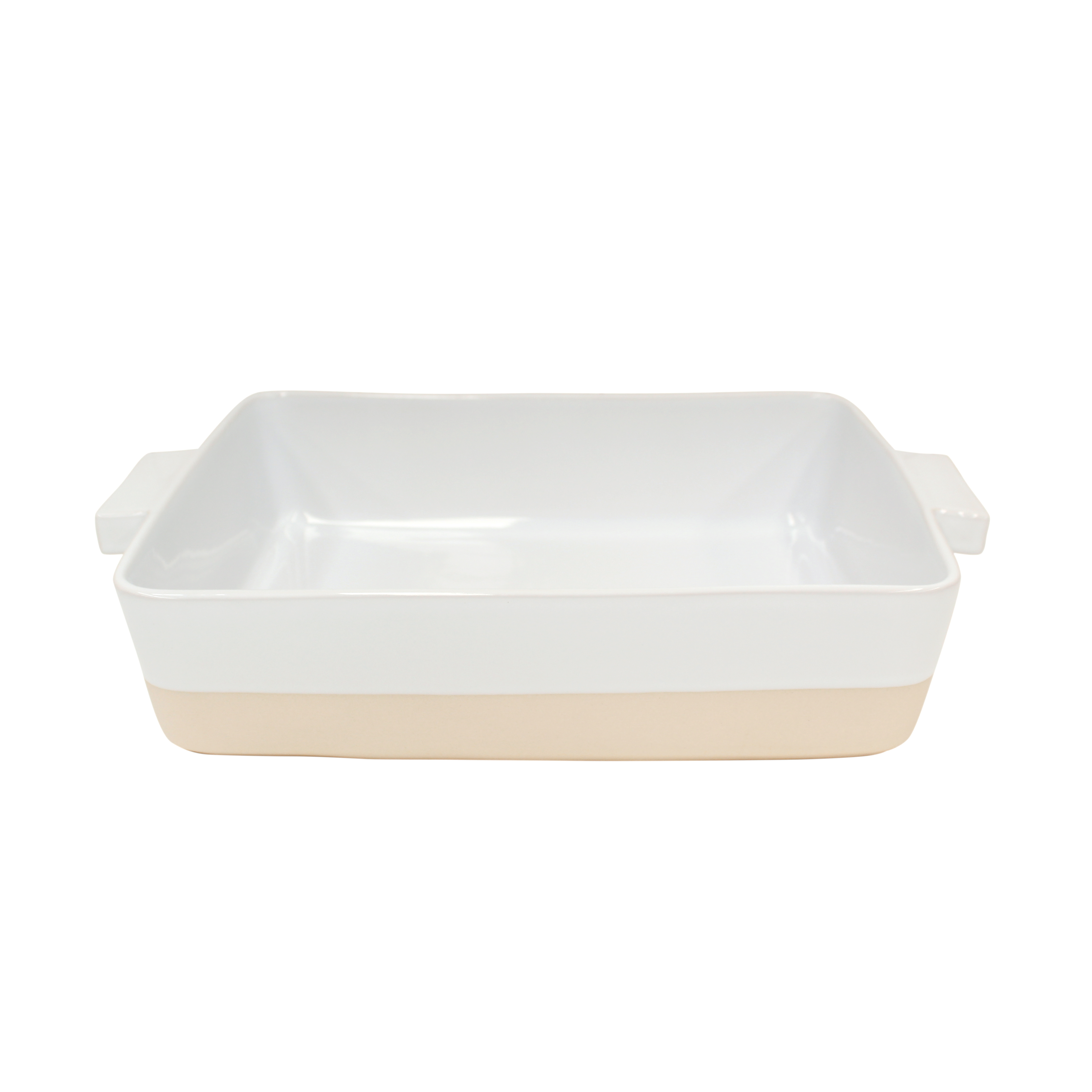 Forma White Large Rect Baker 39cm Gift