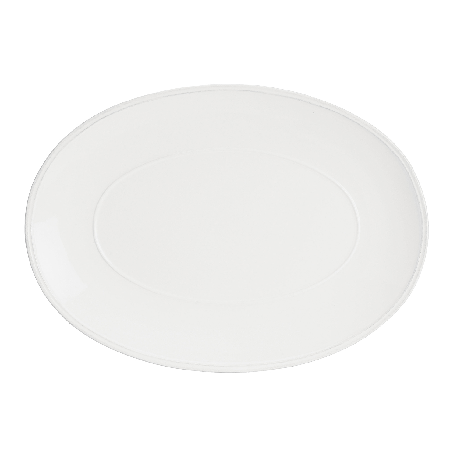 Friso White Oval Platter 40cm Gift