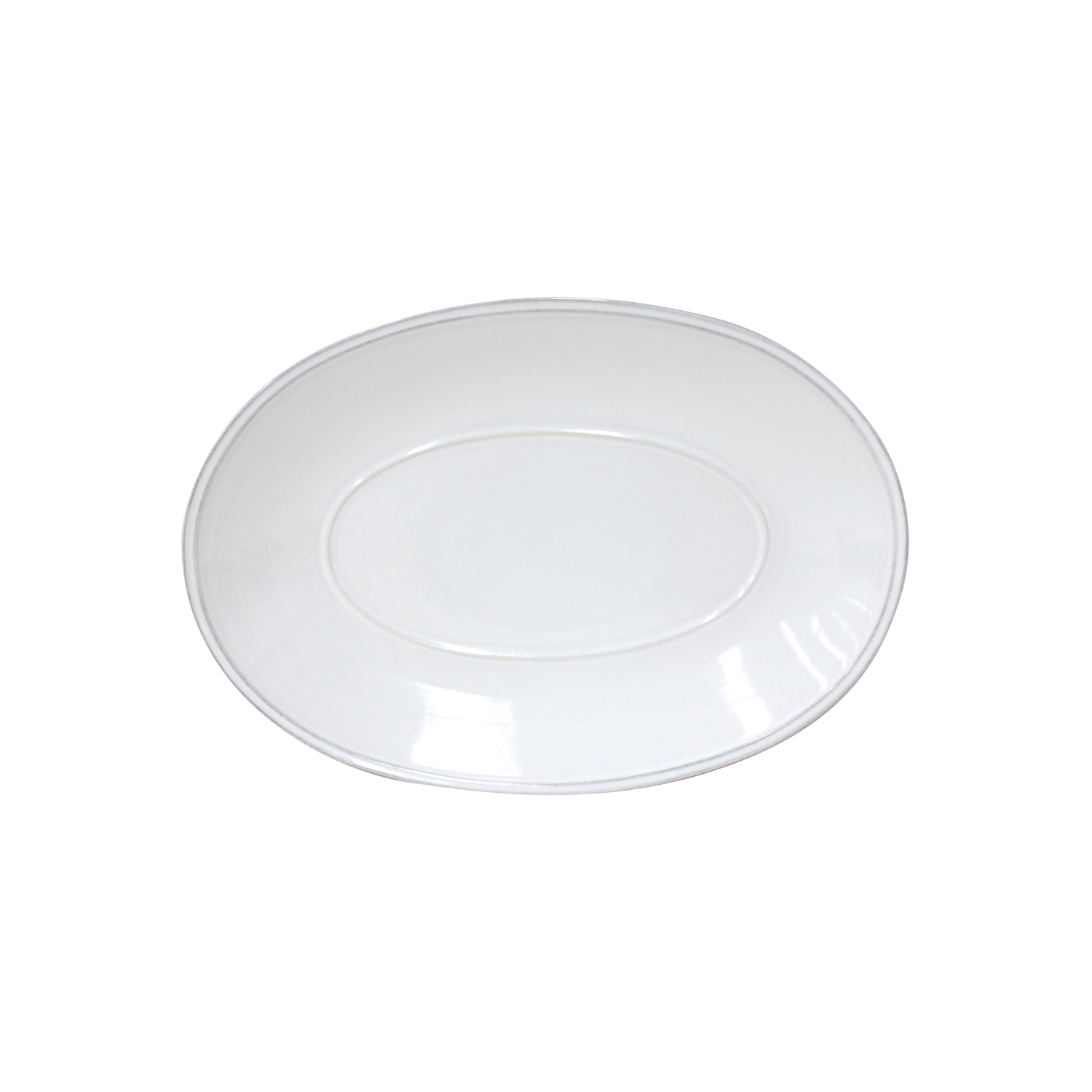 Friso White Oval Platter 30cm Gift