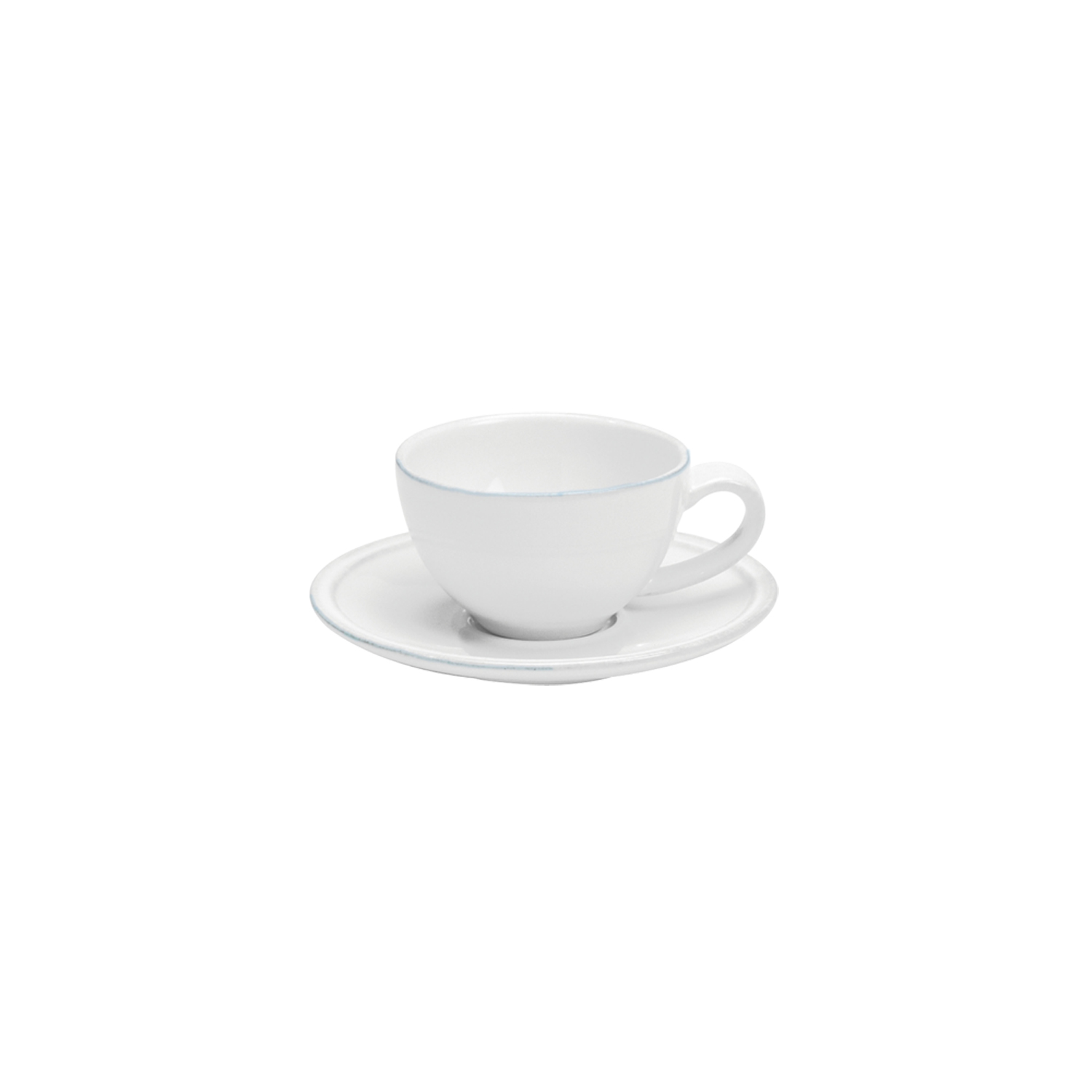 Friso White Coffee Cup & Saucer 0.09l Gift