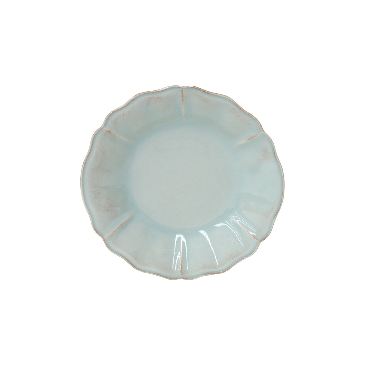 Alentejo Turquoise Soup/pasta Plate 24cm Gift