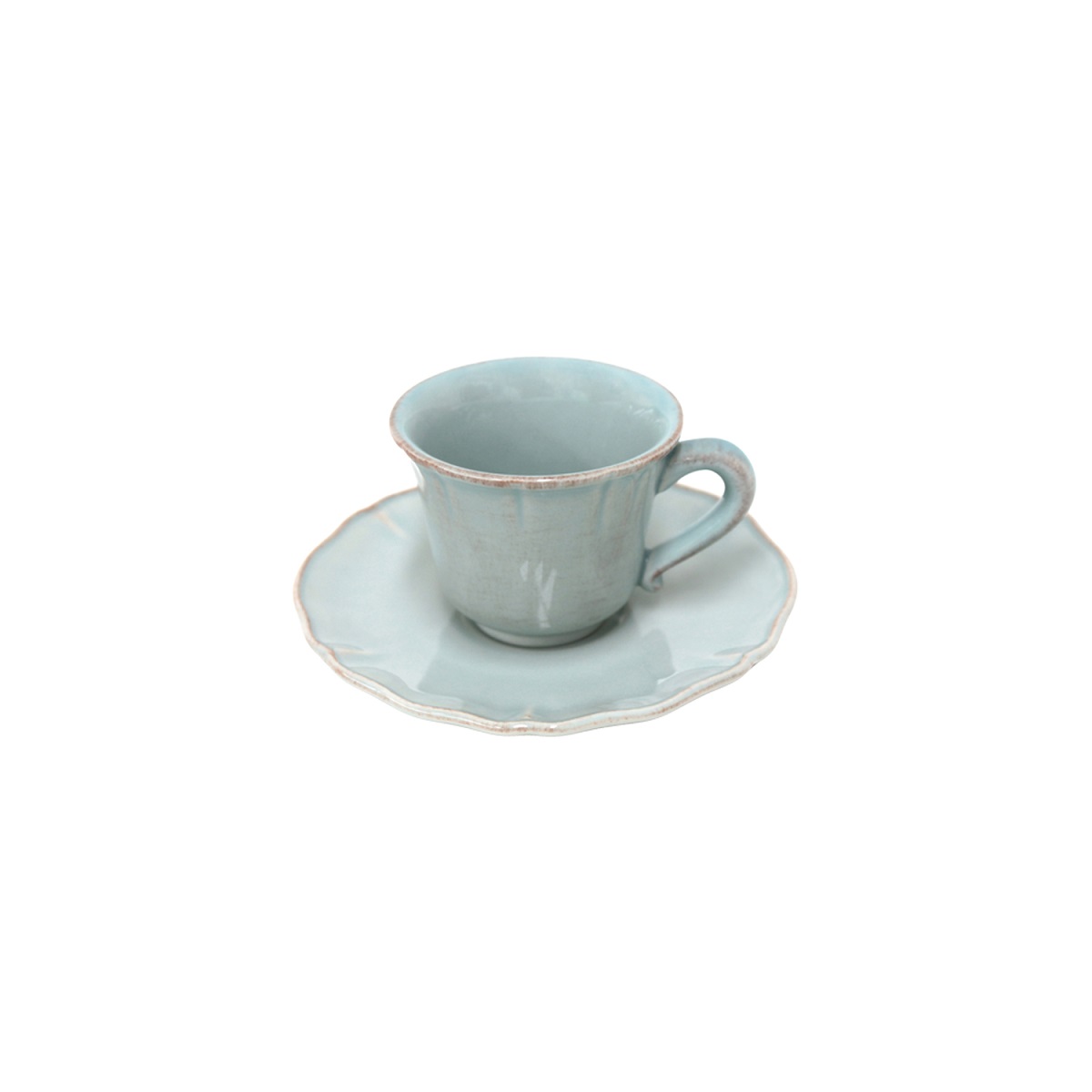 Alentejo Turquoise Coffee Cup & Saucer Gift