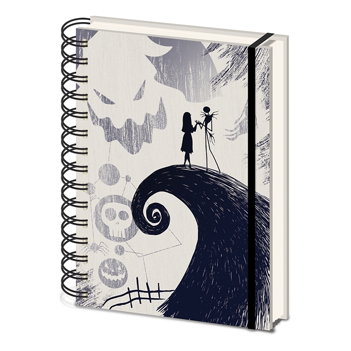 Nightmare Before Christmas A5 Notebook Spiral Hill Gift