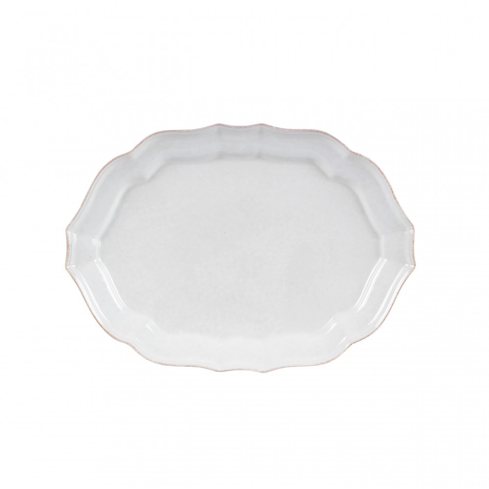 Impressions White Oval Platter Medium 34.8cm Gift