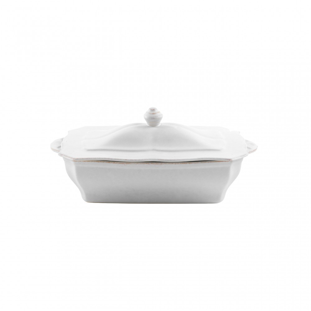 Impressions White Cov. Rect. Casserole 1.85l Gift