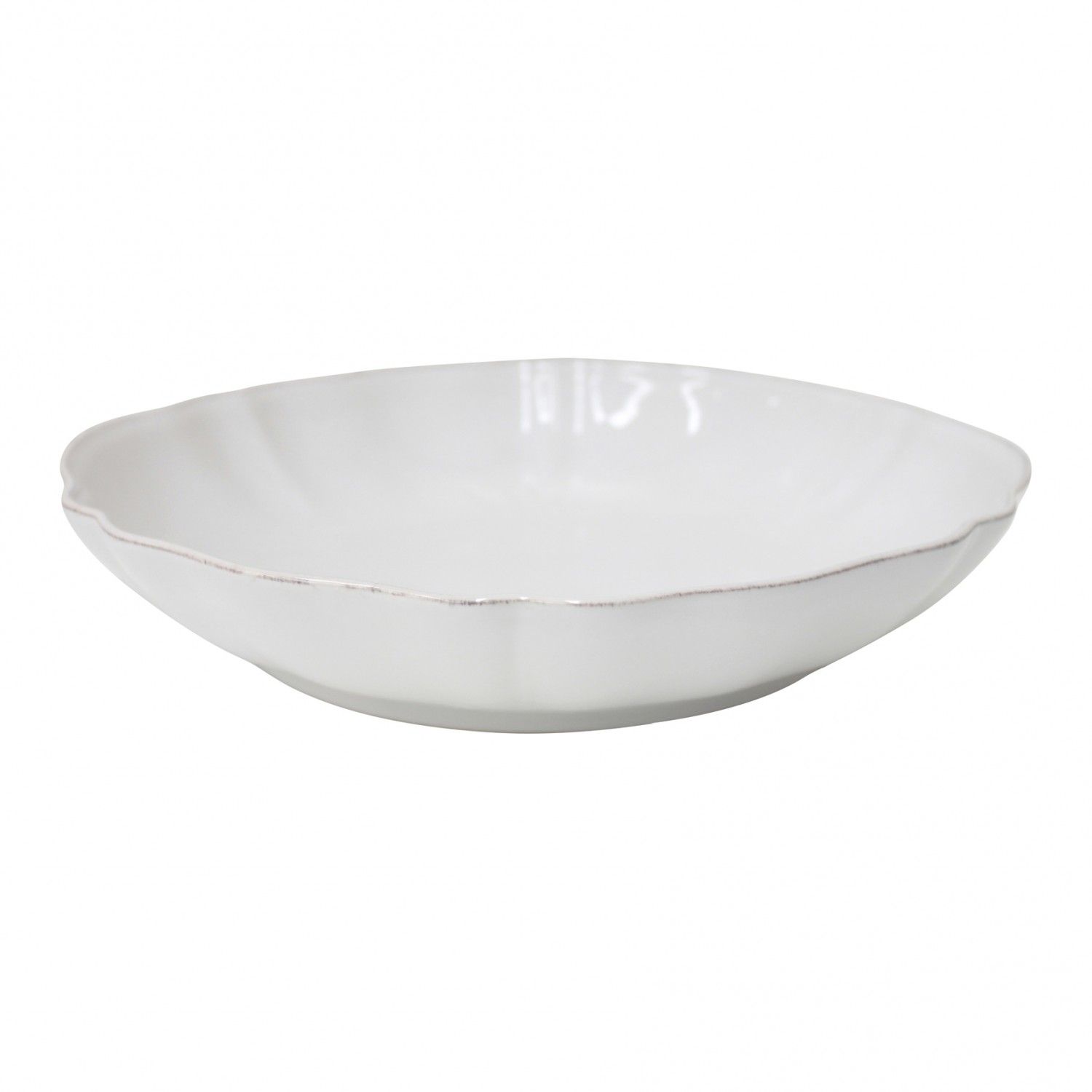 Impressions White Pasta/serving Bowl 34cm Gift