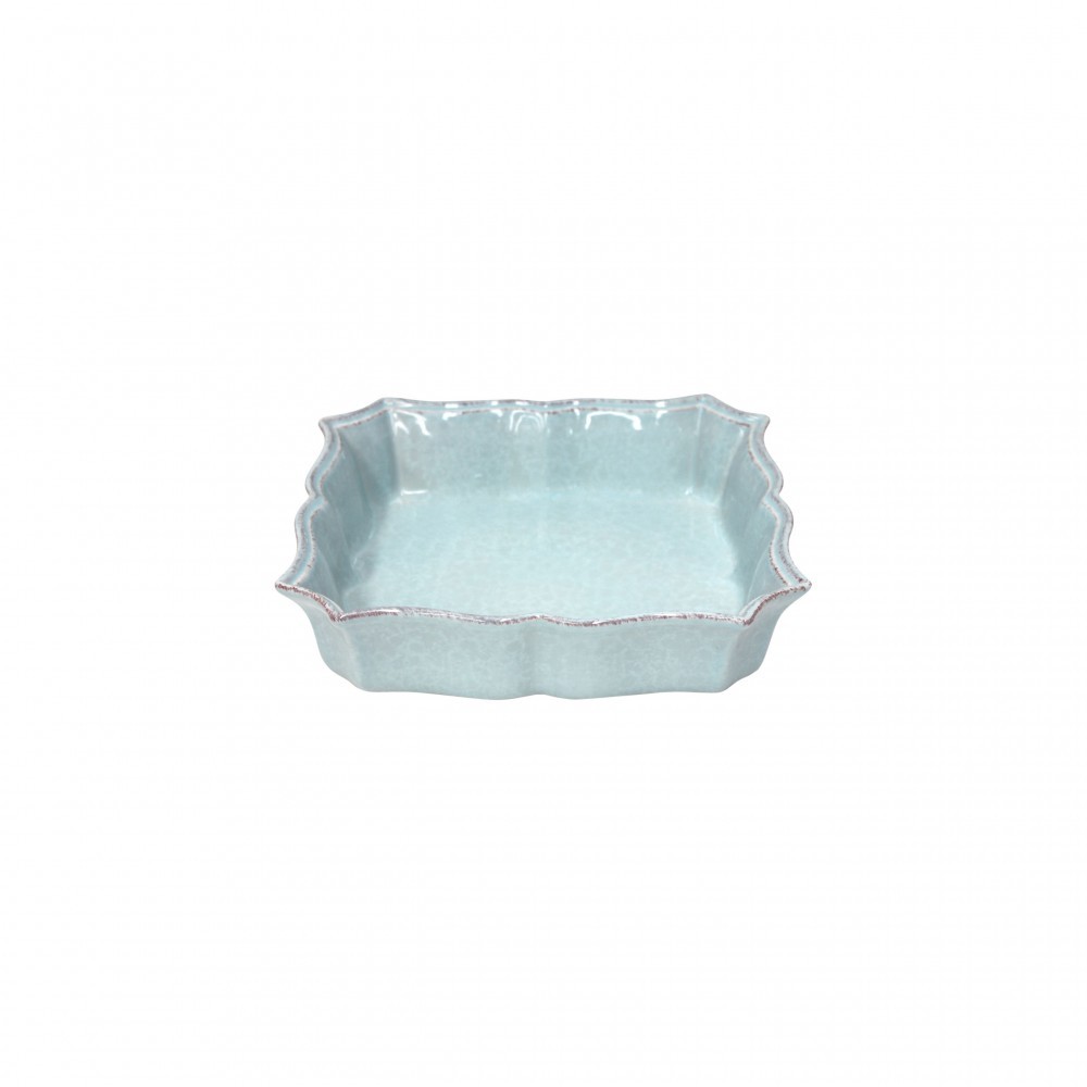 Impressions Turquoise Square Baker 24.4cm Gift