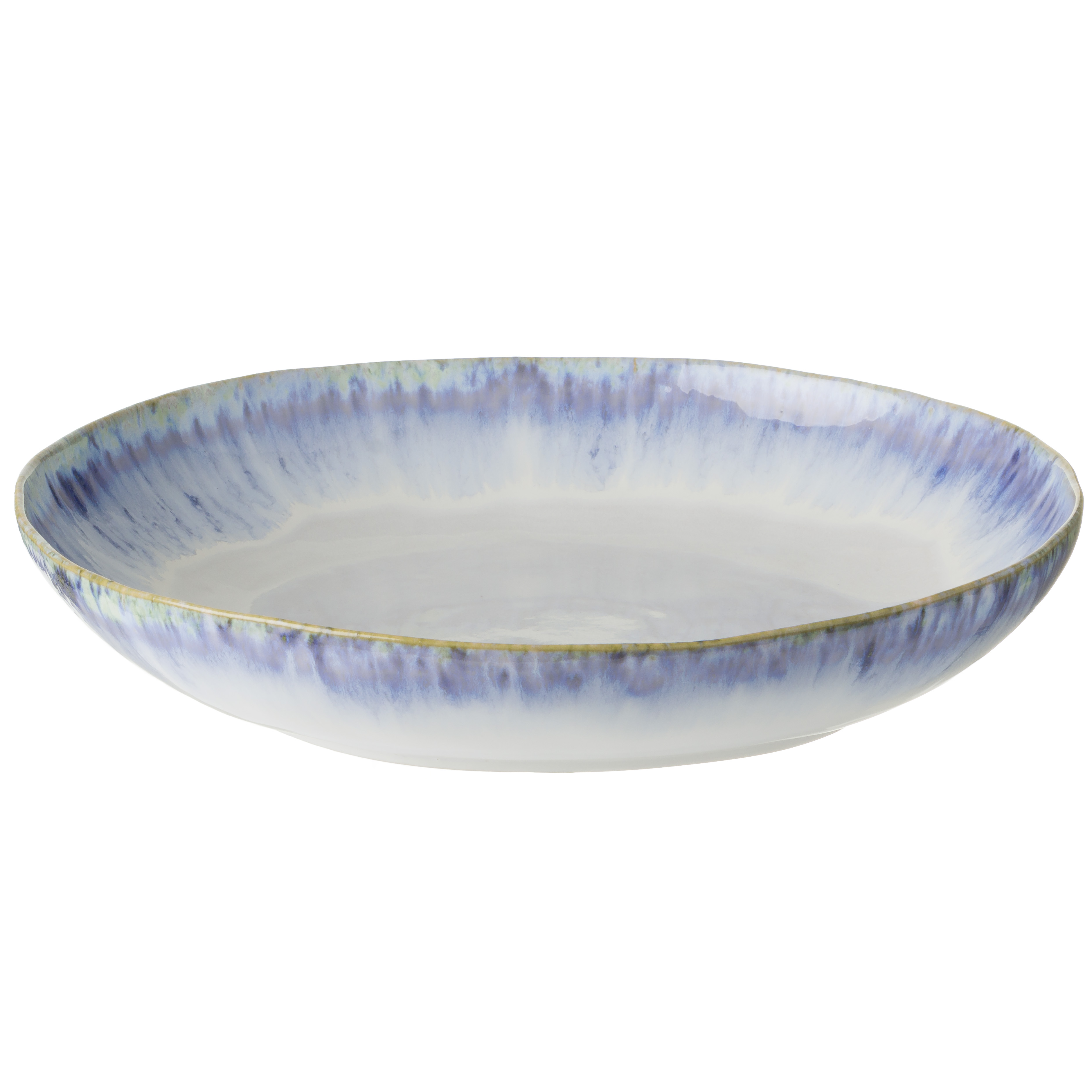 Brisa Ria Blue Pasta/serving Bowl 37cm Gift