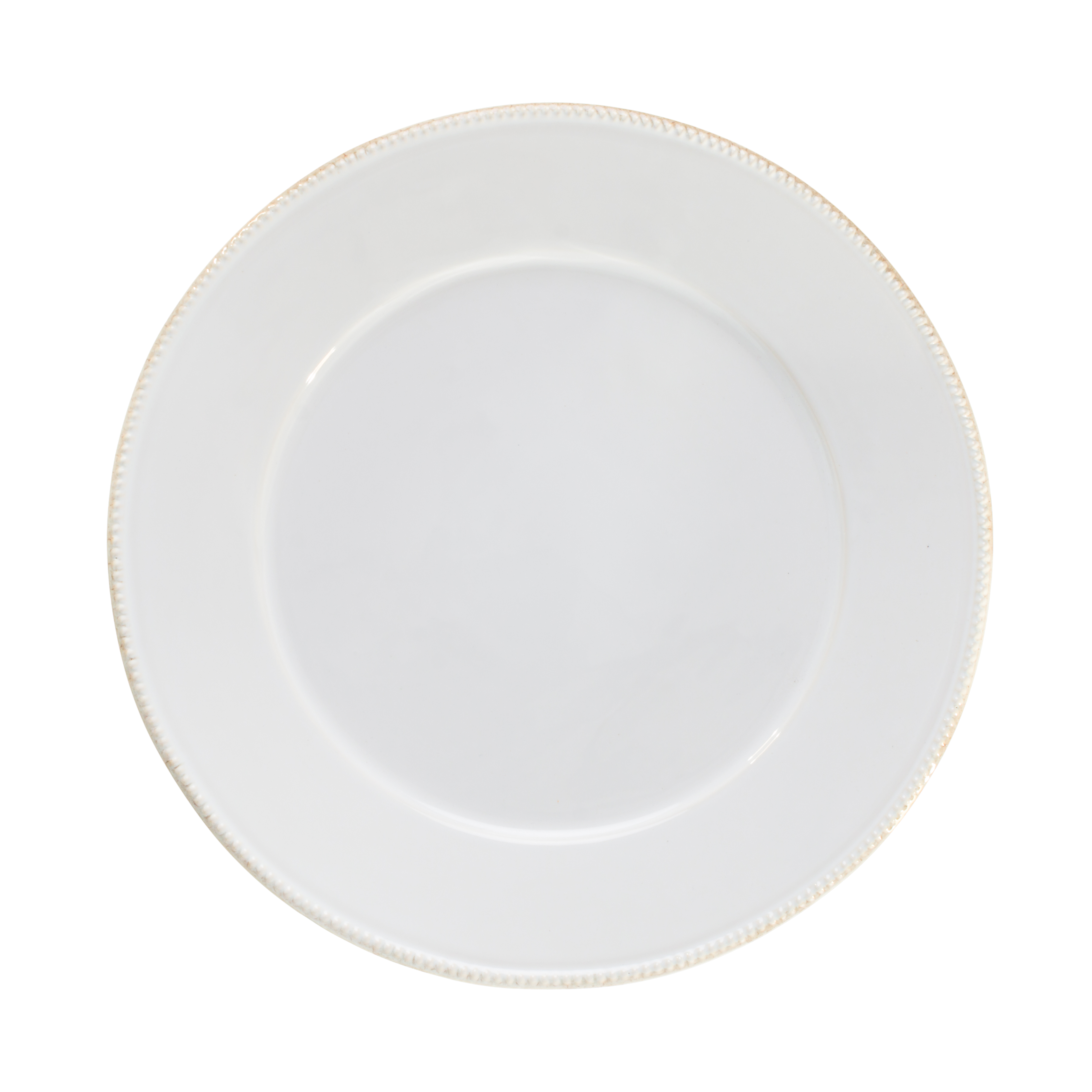 Luzia Cloud White Round Charger Plate/platter Gift