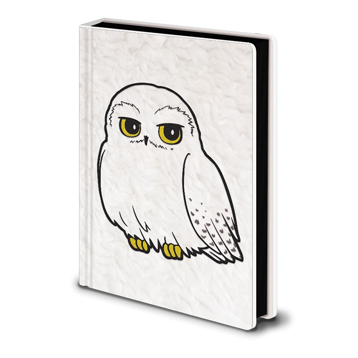 Harry Potter Premium A5 Notebook Fluffy Hedwig Gift