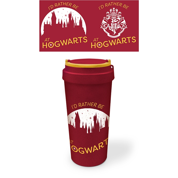 Harry Potter Eco Mug Id Rather Be At Hogwarts Gift
