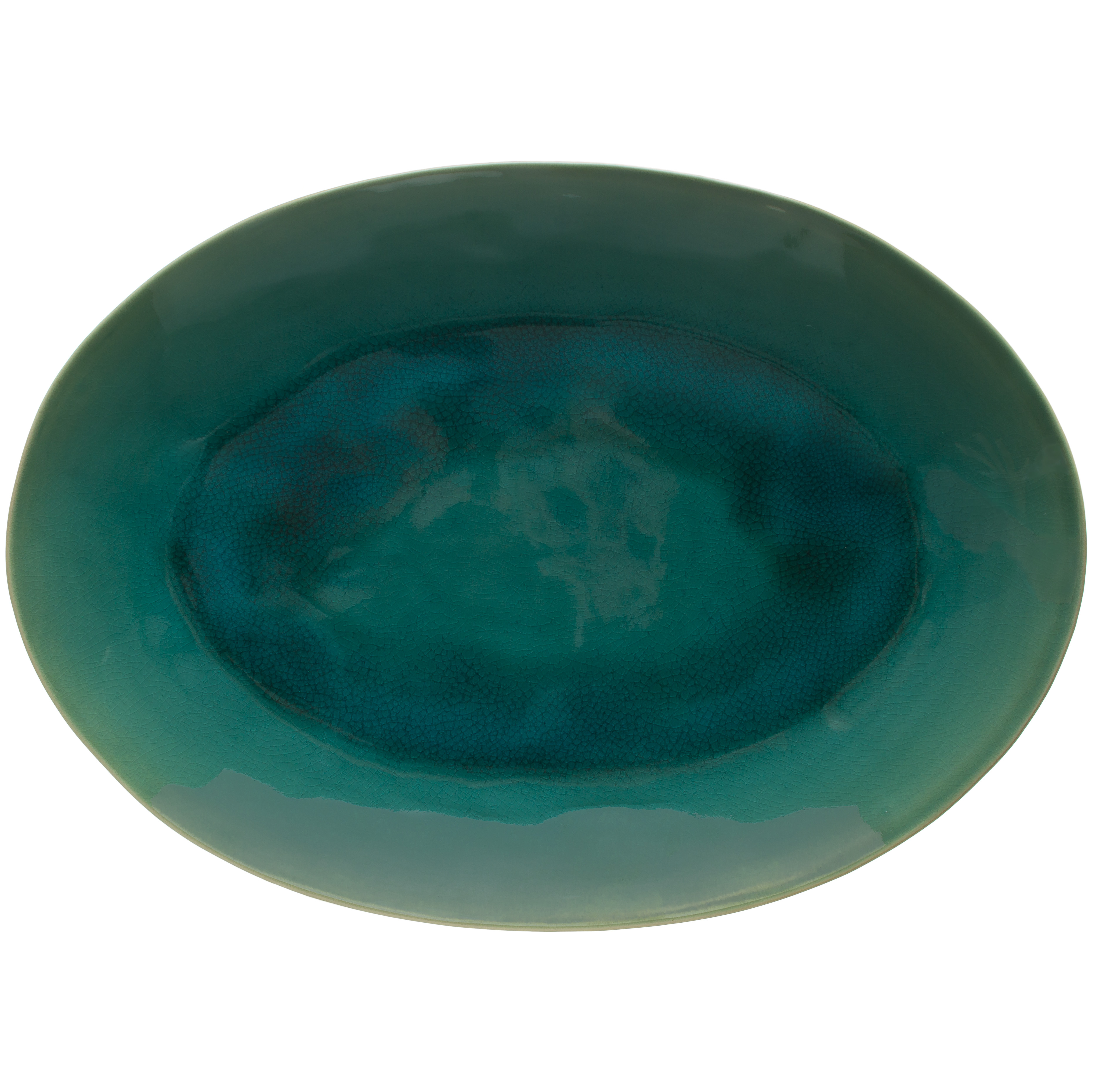 Riviera Azure Oval Platter 39.9cm Gift