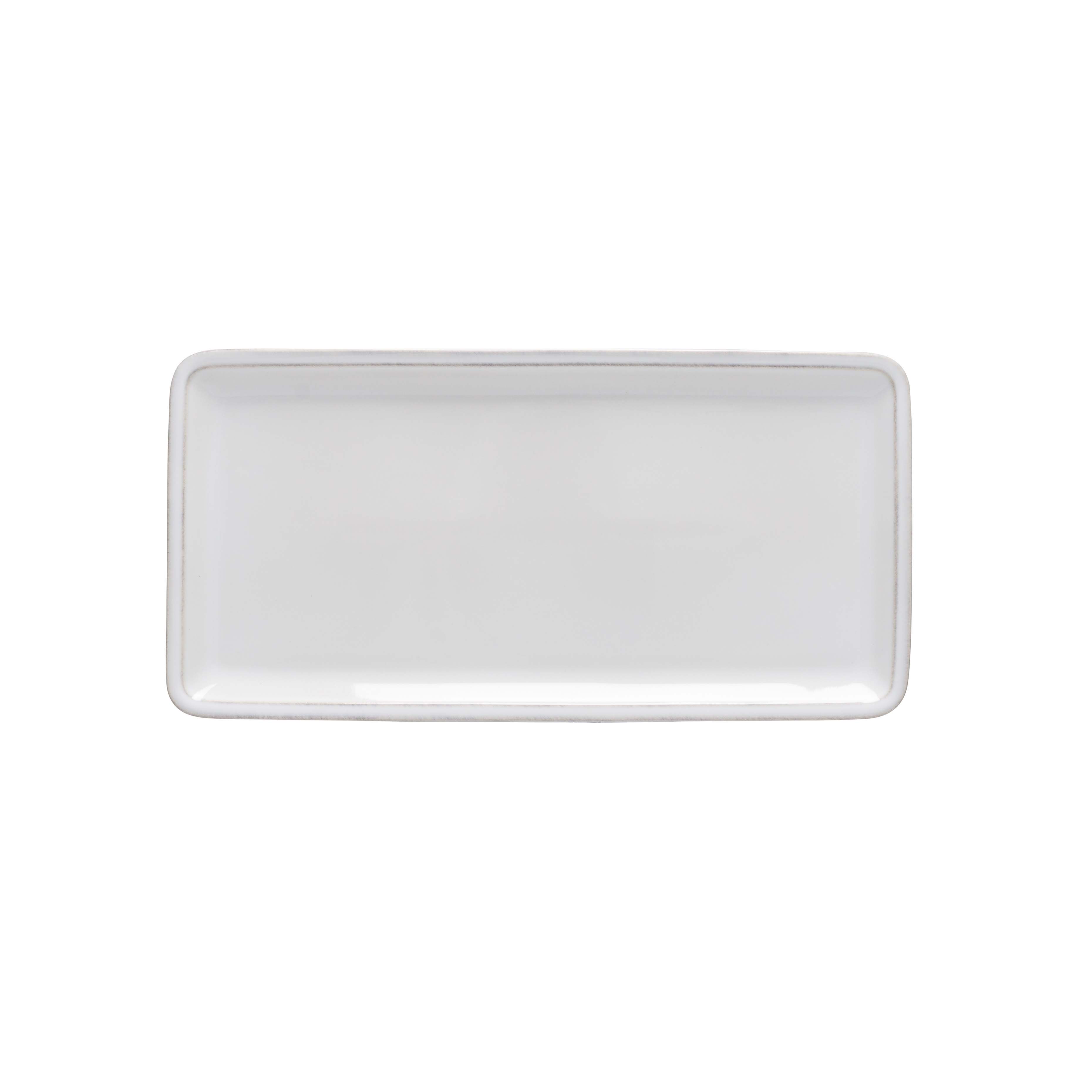 Friso White Rectangular Tray Small 30cm Gift