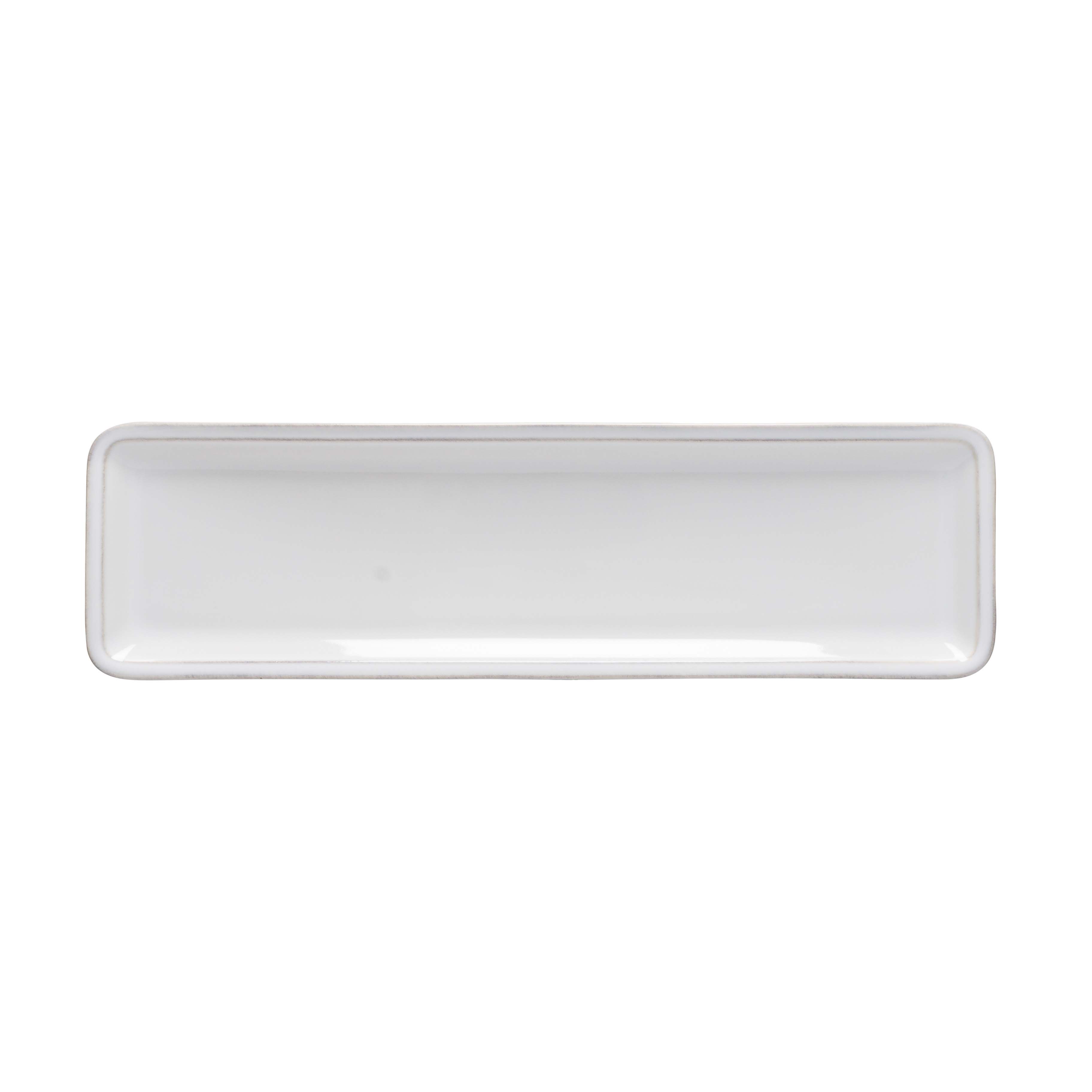 Friso White Rectangular Tray Medium 36cm Gift