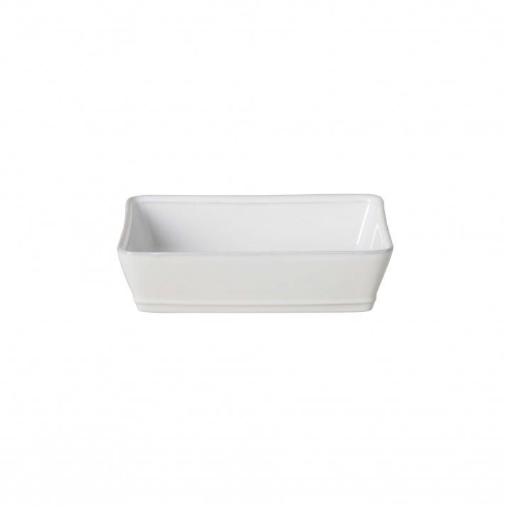 Friso White Rectangular Baker Individual 20cm Gift